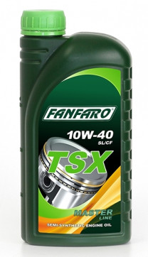 Купить Моторное масло Fanfaro TSX 10W-40 1л  в Минске.