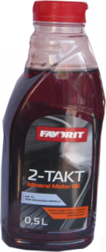 Купить Моторное масло Favorit 2-TAKT TC  красное MOTO 0,5л  в Минске.
