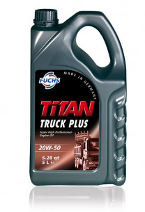 Купить Моторное масло Fuchs Titan Truck Plus 20W-50 5л  в Минске.