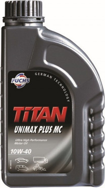 Купить Моторное масло Fuchs Titan UNIMAX Plus MC (unic, unic plus) 10W-40 1л  в Минске.