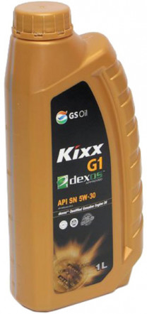 Купить Моторное масло Kixx G1 Dexos1 5W-30 1л  в Минске.