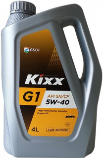Купить Моторное масло Kixx G1 SN Plus 5W-40 5л  в Минске.
