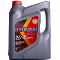 Купить Моторное масло Hyundai Xteer Gasoline Ultra Protection 5W-40 6л  в Минске.