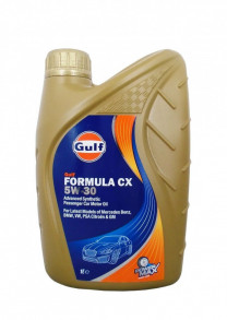 Купить Моторное масло Gulf Formula CX 5W-30 1л  в Минске.