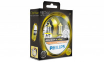 Купить Лампы автомобильные Philips H7 ColorVision Желтая 2шт (12972CVPYS2)  в Минске.