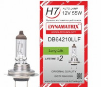 Купить Лампы автомобильные Dynamatrix H7 Longlife DB64210LLF 1шт  в Минске.