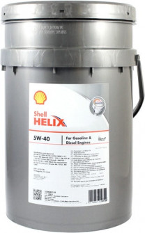 Купить Моторное масло Shell Helix HX8 5W-40 20л  в Минске.