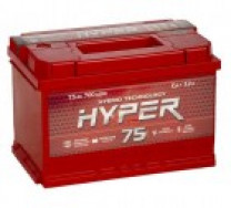 Купить Автомобильные аккумуляторы Hyper 6CT-75 R (низкий)  в Минске.