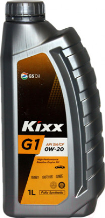 Купить Моторное масло Kixx G1 0W-20 1л  в Минске.