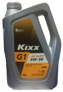 Купить Моторное масло Kixx G1 5W-30 4л  в Минске.