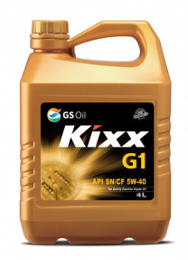 Купить Моторное масло Kixx G1 5W-40 SN/CF 3л  в Минске.