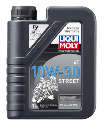 Купить Моторное масло Liqui Moly Motorbike 4T 10W-30 Street 1л  в Минске.