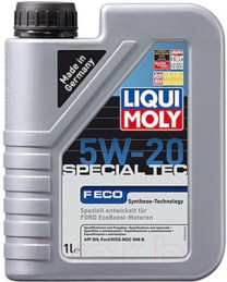 Купить Моторное масло Liqui Moly Special Tec F ECO 5W-20 1л  в Минске.