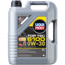 Купить Моторное масло Liqui Moly Top Tec 6100 0W-30 5л  в Минске.