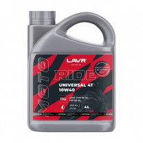 Купить Моторное масло Lavr Moto Ride Universal 4T 10W-40 4л  в Минске.