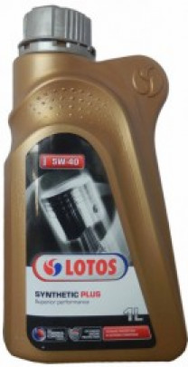 Купить Моторное масло Lotos Synthetic Plus 5W-40 1л  в Минске.