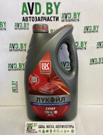 Купить Моторное масло Лукойл Супер 10W-40 SG/CD 4л  в Минске.