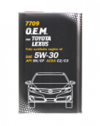 Купить Моторное масло Mannol O.E.M. for Toyota Lexus (металл) 5W-30 1л  в Минске.