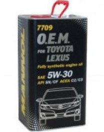 Купить Моторное масло Mannol O.E.M. for Toyota Lexus (металл) 5W-30 4л  в Минске.