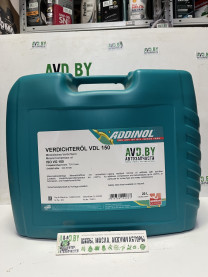 Купить Индустриальные масла Addinol Verdichterol VDL 150 20л  в Минске.