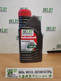 Купить Трансмиссионное масло Lubratech Geartech EP 75W-80 1л  в Минске.