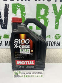 Купить Моторное масло Motul 8100 X-cess 5W-30 4л  в Минске.