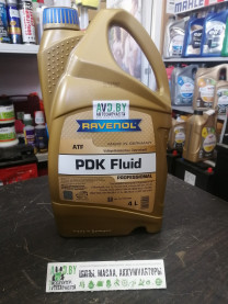 Купить Трансмиссионное масло Ravenol ATF PDK Fluid 4л  в Минске.