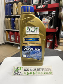 Купить Трансмиссионное масло Ravenol VGL 70W-80 1л  в Минске.