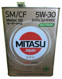 Купить Моторное масло Mitasu MJ-M11 MOLY-TRiMER SM 5W-30 4л  в Минске.