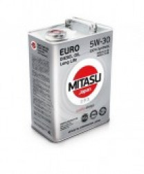 Купить Моторное масло Mitasu MJ-210 EURO DIESEL LL 5W-30 4л  в Минске.