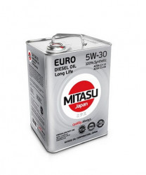 Купить Моторное масло Mitasu MJ-210 EURO DIESEL LL 5W-30 6л  в Минске.