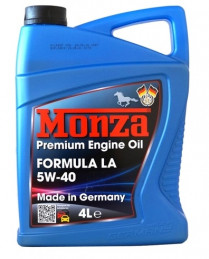 Купить Моторное масло Monza Formula LA 5W-30 4л  в Минске.