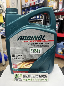 Купить Моторное масло Addinol Premium 0530 DX1 5W-30 5л  в Минске.