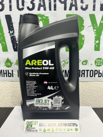 Купить Моторное масло AREOL Max Protect 5W-40 4л  в Минске.