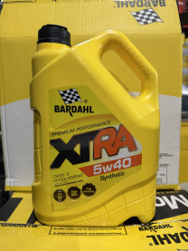 Купить Моторное масло Bardahl XTRA 5W-40 5л  в Минске.