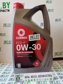 Купить Моторное масло Comma Eco-P 0W-30 5л  в Минске.