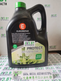 Купить Моторное масло Eurorepar Protect B712010 0W-20 5л  в Минске.