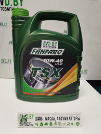 Купить Моторное масло Fanfaro TSX 10W-40 5л  в Минске.