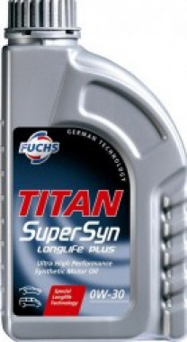 Купить Моторное масло Fuchs Titan Supersyn Longlife Plus 0W-30 1л  в Минске.
