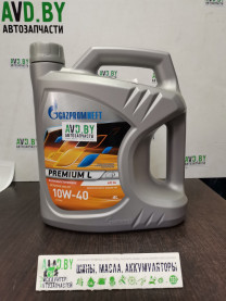 Купить Моторное масло Gazpromneft Premium L 10W-40 4л  в Минске.