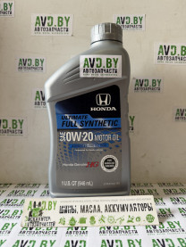 Купить Моторное масло Honda Ultimate Full Synthetic 0W-20 946мл (87989137)  в Минске.