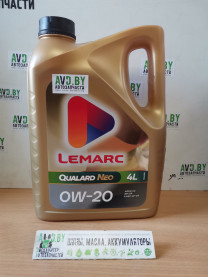 Купить Моторное масло Lemarc Qualard NEO 0W-20 4л  в Минске.