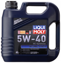 Купить Моторное масло Liqui Moly Optimal Synth 5W-40 4л  в Минске.
