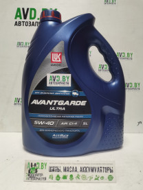 Купить Моторное масло Лукойл Авангард Ультра 5W-40 5л  в Минске.