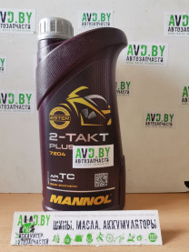 Купить Моторное масло Mannol 2-Takt Plus API TC 1л  в Минске.
