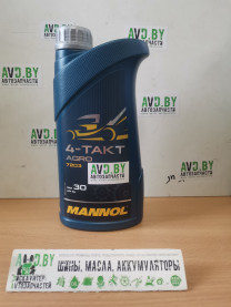 Купить Моторное масло Mannol 4-Takt Agro SAE 30 API SG 1л  в Минске.