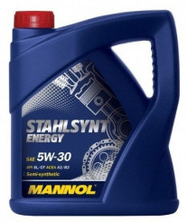 Купить Моторное масло Mannol Stahlsynt Energy 5W-30 4л  в Минске.