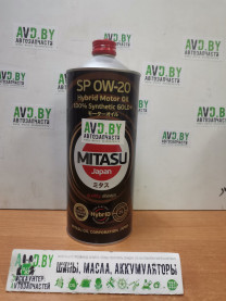 Купить Моторное масло Mitasu Gold Plus Hybrid 0W-20 1л  в Минске.