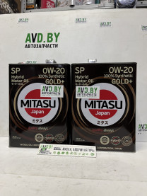 Купить Моторное масло Mitasu Gold Plus Hybrid 0W-20 4л  в Минске.