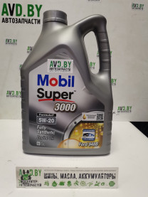 Купить Моторное масло Mobil Super 3000 Formula F 5W-20 5л  в Минске.